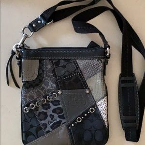 Authentic Vintage Patchwork Coach Crossbody
